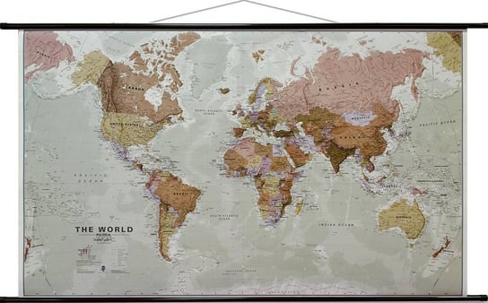 Maps International, mapa ścienna Świat polityczny executive, 1:30 000 000 Maps International