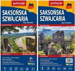 Mapy turystyczna - Czeska i Saksońska Szwajcaria Opracowanie zbiorowe