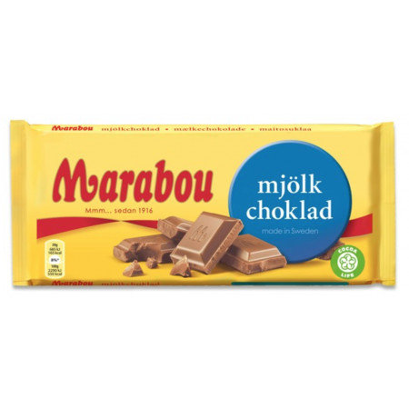 Marabou, czekolada mleczna Mjolkchoklad, 200 g Mondelēz International