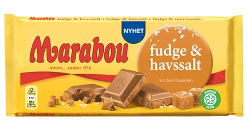 Marabou Fudge & Havssalt Czeko 185g Inna marka