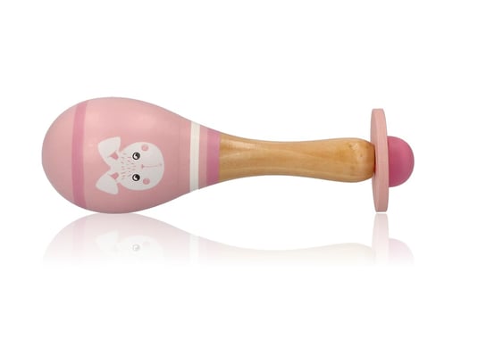 Marakas dla dzieci, z króliczkiem, Adam Toys Adam Toys
