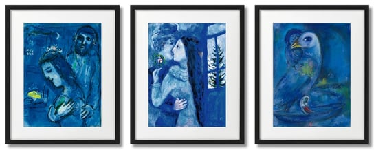 Marc Chagall, Niebieskie Obrazy, Plakaty W Ramach DEKORAMA