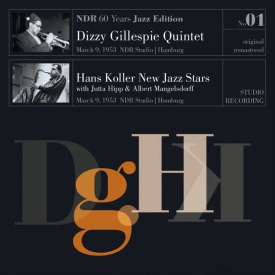 March 9, 1953 NDR Studio Hamburg Dizzy Gillespie Quintet, Hans Koller New Jazz Stars