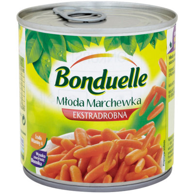 Marchewka młoda ekstra drobna BONDUELLE, 400 g Bonduelle