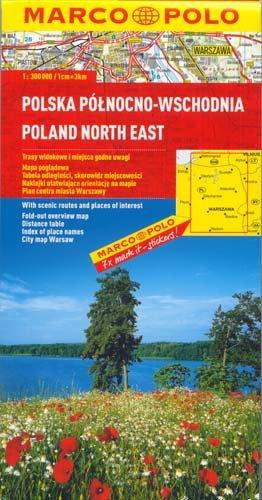 Marco Polo Regionalkarte Polen Nordost 1 : 300 000 Opracowanie zbiorowe