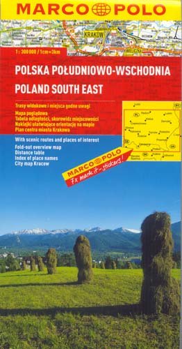 Marco Polo Regionalkarte Polen Südost 1 : 300 000 Opracowanie zbiorowe
