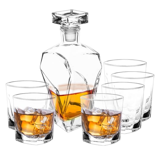 Marco Zestaw Do Whisky Karafka 0.75L   6 Szklanek 280Ml Inna marka