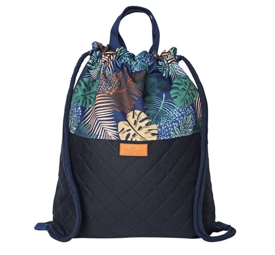 Maremi, worek - plecak, liście monstera i palmowe MAREMI Design