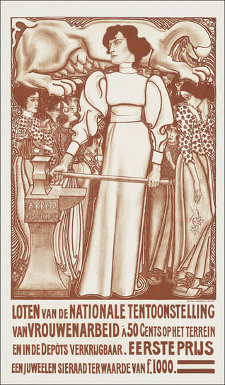 Marguérite, Jan Toorop - plakat 21x29,7 cm Galeria Plakatu