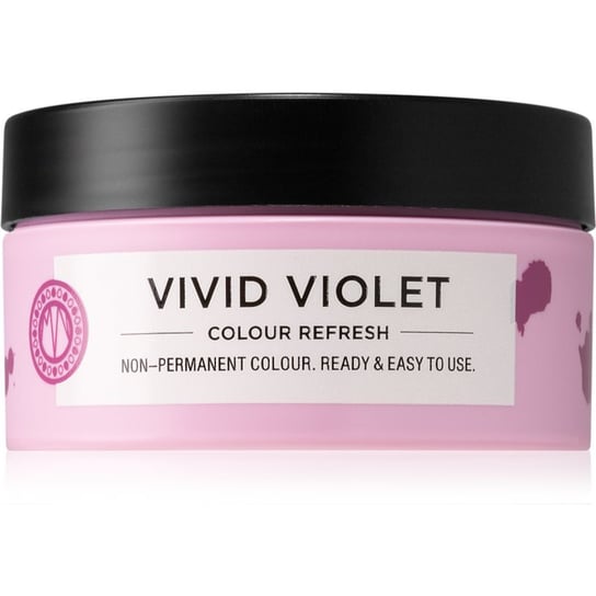 Maria Nila Colour Refresh Vivid Violet delikatna odżywiająca maska bez trwałych pigmentów barwiących wytrzyma 4 – 10 umyć 0.22 100 ml Maria Nila