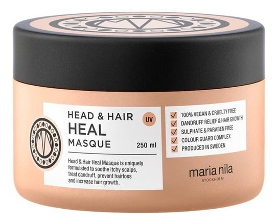 Maria Nila, Head & hair heal masque kojąca maska do włosów, 250 ml Maria Nila