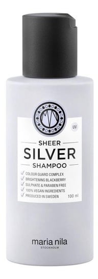 Maria Nila, Sheer silver shampoo szampon do włosów blond i rozjaśnianych, 100 ml Maria Nila