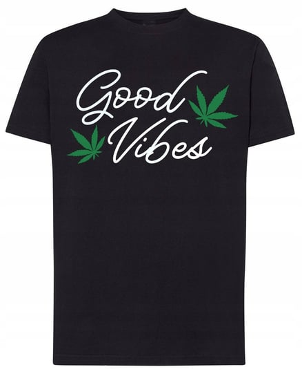 Marihuana T-shirt Męski Good Vibes Modny Rozm.3XL Inna marka