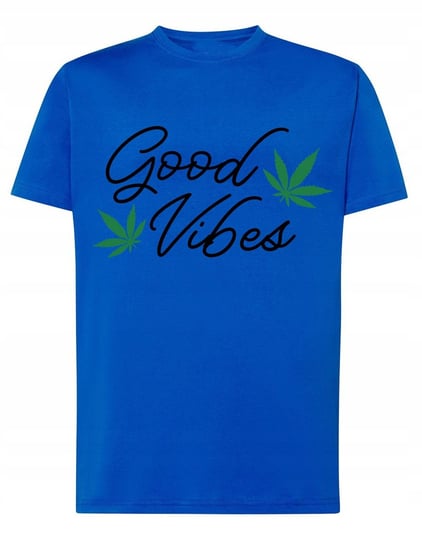 Marihuana T-shirt Męski Good Vibes Modny Rozm.S Inna marka