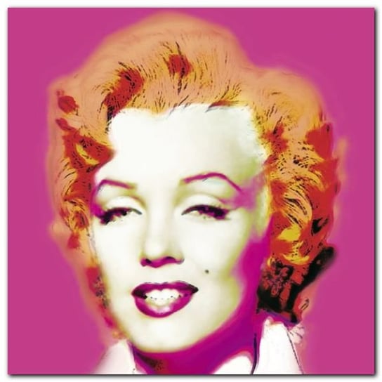 Marilyn In Pink plakat obraz 30x30cm Wizard+Genius