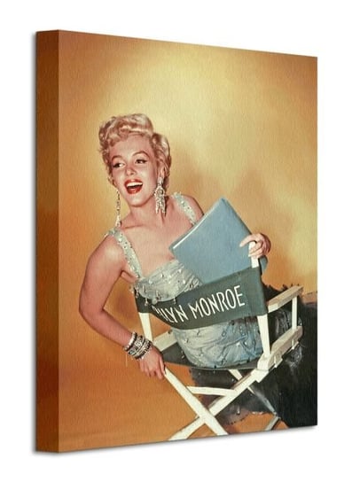 Marilyn Monroe Gold - obraz na płótnie Pyramid International