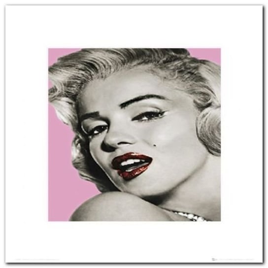 Marilyn Monroe Lips plakat obraz 40x40cm Wizard+Genius