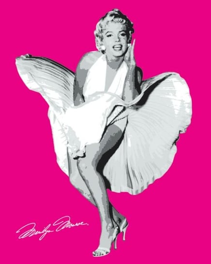 Marilyn Monroe (Seven Year Itch Pink) - plakat 40x50 cm Pyramid International