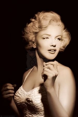 Marilyn Monroe (spotlight) - plakat 61x91,5 cm reinders