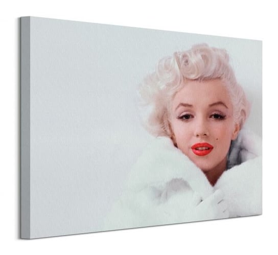 Marilyn Monroe w bieli - obraz na płótnie Pyramid International
