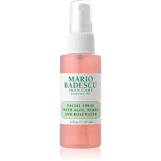 Mario Badescu Facial Spray with Aloe, Herbs and Rosewater tonizująca mgiełka do twarzy do rozjaśnienia i nawilżenia 59 ml Inna marka