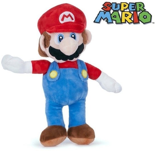 Mario Bross pluszak Mario - 36 cm Inna marka