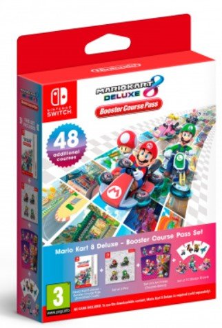 Mario Kart 8 Deluxe - Booster Course Pass Set, Nintendo Switch Nintendo