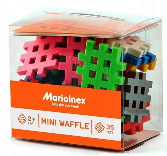 Marioinex Klocki Konstrukcyjne Mini Waffle 35 el. Inna marka