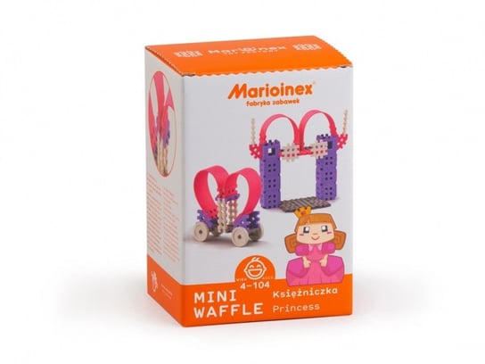 Marioinex, klocki konstrukcyjne Mini Wafle Księżniczka, zestaw średni Marioinex