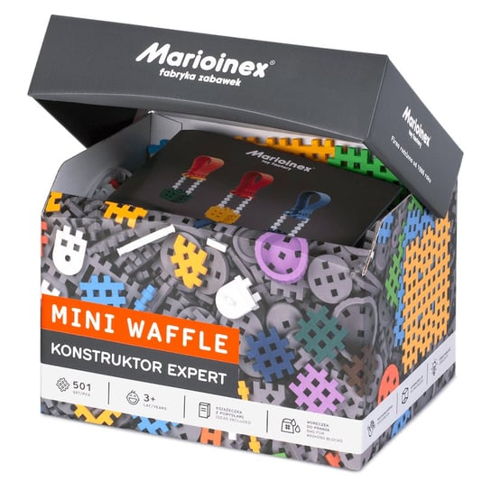 Marioinex, klocki Mini Waffle Konstruktor Expert 501 el. Marioinex