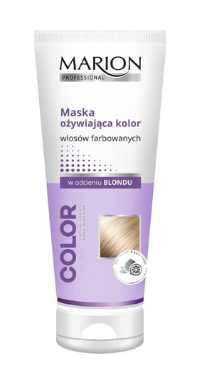 Marion, Color Esperto, maska ożywiająca kolor do farbowanych włosów blond, 150 ml Marion