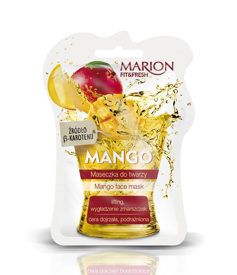 Marion, Fit & Fresh, maseczka do twarzy Mango, 7 ml Marion