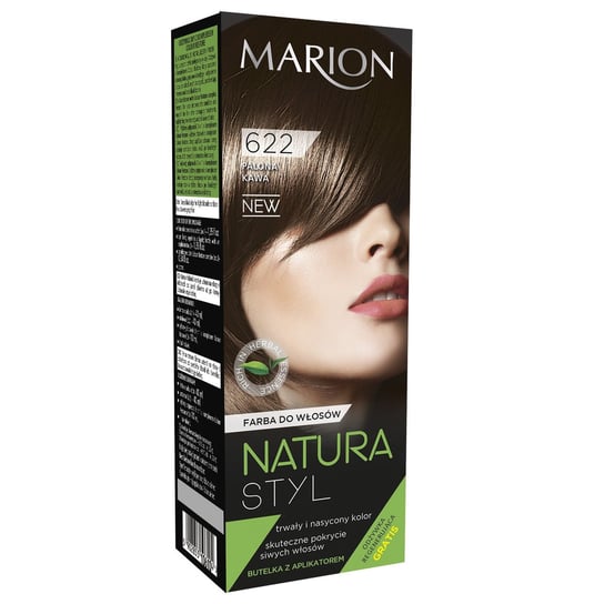 Marion, Natura Styl, farba do włosów 622 Palona Kawa, 40 ml Marion