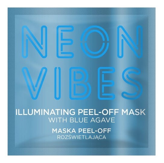 Marion, Neon Vibes, maska do twarzy peel-off rozświetlająca, 8 g Marion