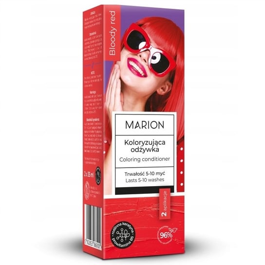 Marion, Odżywka koloryzująca 5-10 myć Bloody Rain, 70 ml Marion