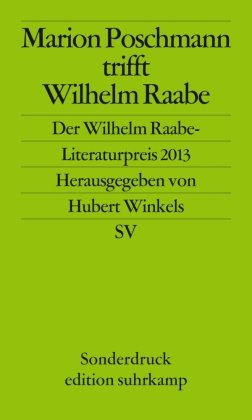 Marion Poschmann trifft Wilhelm Raabe Suhrkamp Verlag Ag, Suhrkamp