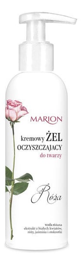 Marion, Róża, żel kremowy oczyszczający do twarzy, 150 ml Marion