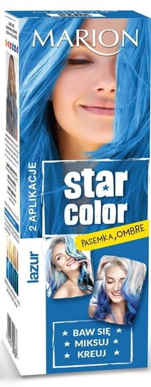 Marion, Star Color, krem koloryzujący 163 Lazur, 2x35 ml Marion
