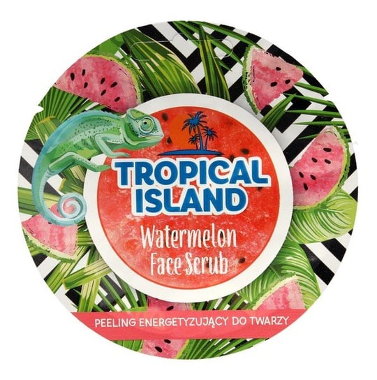 Marion, Tropical Island, energetyzujący peeling do twarzy Watermelon, 8 g Marion
