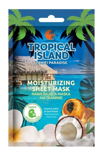 Marion, Tropical Island, maska na tkaninie nawilżająca Tahiti Paradise, 1 szt. Marion