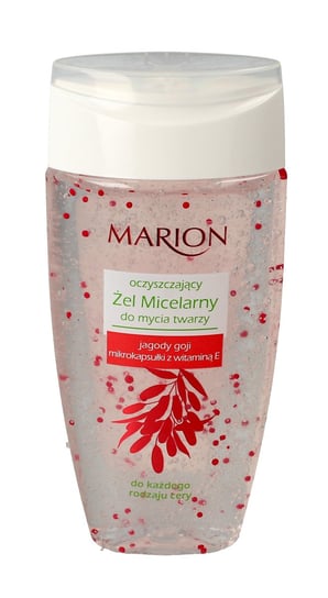 Marion, żel micelarny do mycia twarzy Jagody Goji + Witamina E, 150 ml Marion