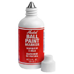 Markal Ball Paint Marker Czerwony MARKAL