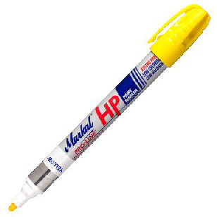 Markal Pro-Line HP marker do mokrych pow Żółty MARKAL