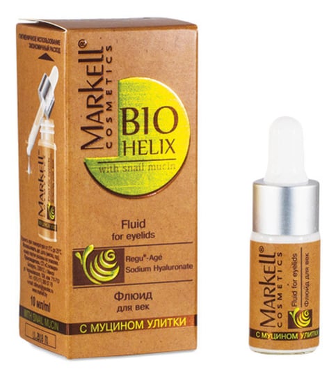 Markell Cosmetics, Bio-Helix, krem z ekstraktem ze śluzu ślimaka pod oczy, 10 ml Markell Cosmetics