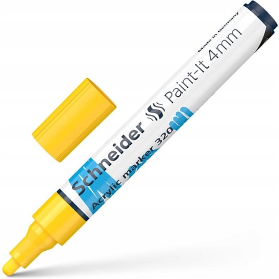 Marker akrylowy SCHNEIDER Paint-It 320 4 mm żółty Schneider