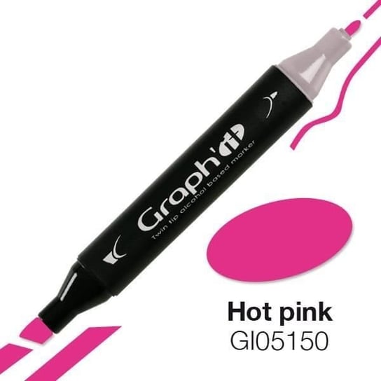 Marker alkoholowy Graph'it 5150 Hot Pink - Graph it Rose Inna marka