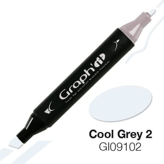 Marker alkoholowy Graph'it 9102 Cool Grey 2 - Graph it Grey Inna marka