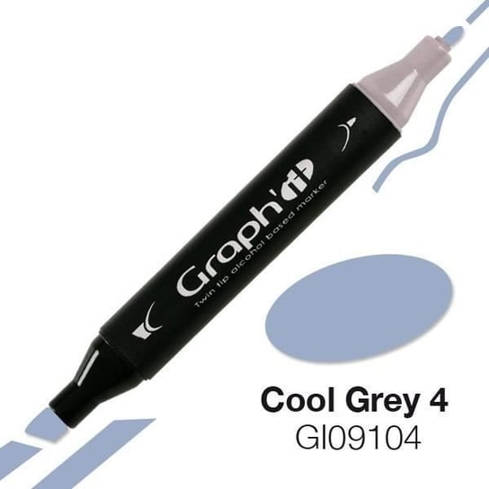 Marker alkoholowy Graph'it 9104 Cool Grey 4 - Graph it Grey Inna marka