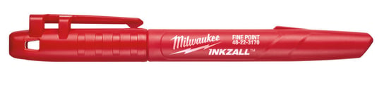 Marker Budowlany Ze Standardową Końcówką Czerwony Inkzall Milwaukee Milwaukee