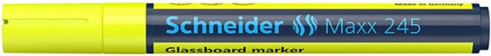 marker do szklanych tablic schneider maxx 245, 2-3mm, żółty Schneider